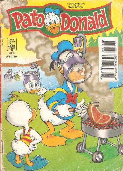 Pato Donald nº 2088 - Missão supercreta - Editora Abril