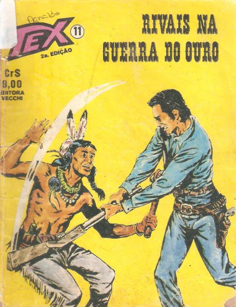 Tex n 011 - Rivais na guerra do ouro - 2 ed - Vecchi