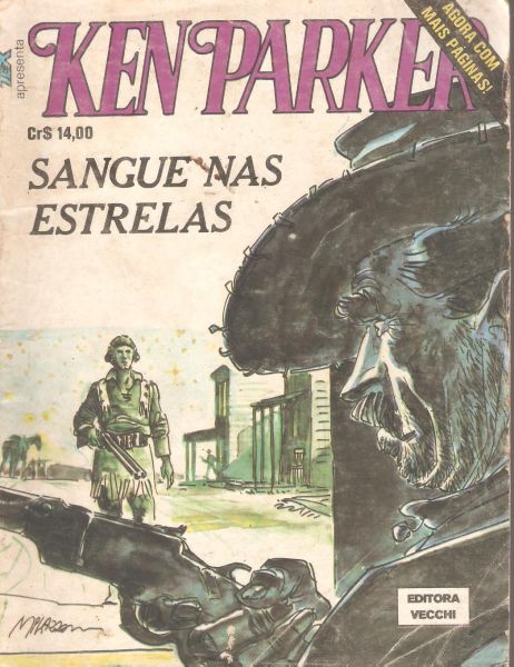 Ken Parker nº 06 - Sangue nas estrelas - Vecchi