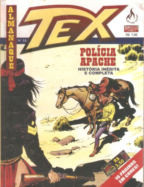 Tex Almanaque nº 033 - Policia apache