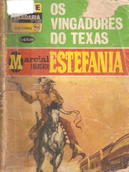 Os vingadores do Texas - Estefania - Bolsilivro de faroeste