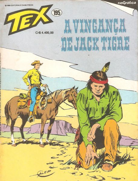 Tex nº 195 - A vingança de Jack Tigre