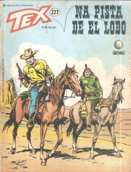 Tex nº 227 – Na pista de El Lobo