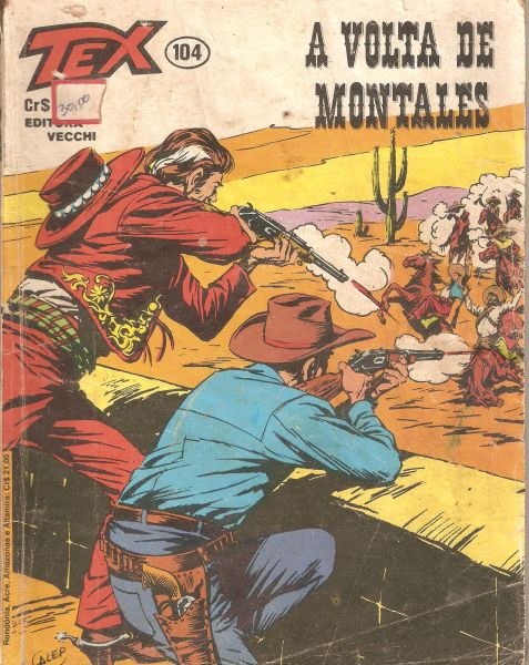 Tex nº 104 - A volta de Montales (1ed)