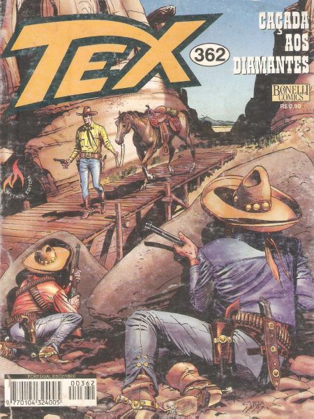 Tex nº 362 - Caçada aos diamantes