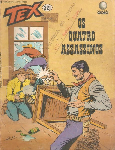 Tex nº 221 – Os quatro assassinos