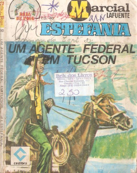 Um agente federal em Tucson - Estefania - Bolsilivro faroeste