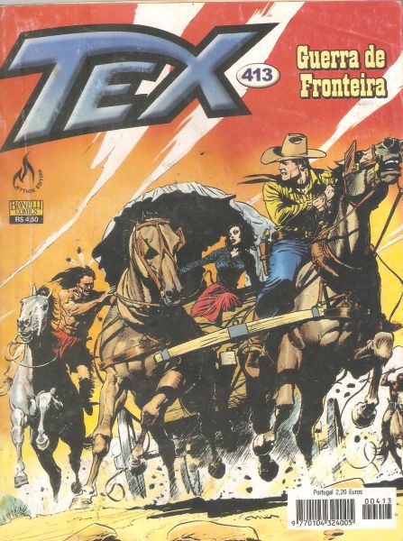 Tex nº 413 – Guerra de fronteira