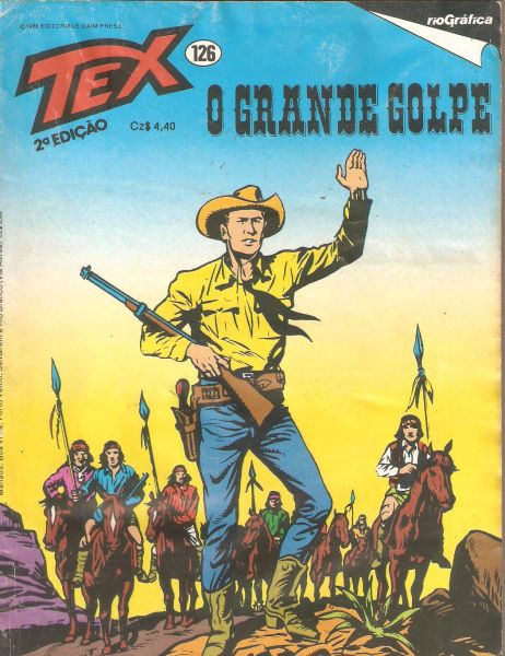 Tex nº 126 - O grande golpe - 1ed