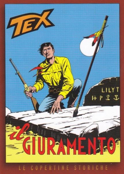 Tex - Card nº 029 - Il Giuramento - Album Panini 2015