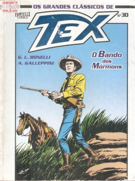 Tex Grandes Clássicos nº 30 - O bando dos mórmons