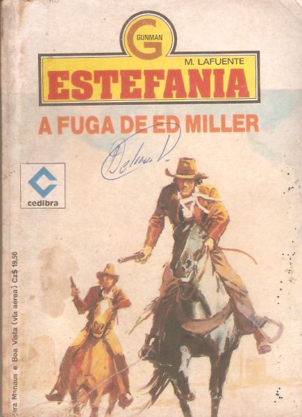 A fuga de Ed Miller - Estefania - Bolsilivro de Faroeste - b