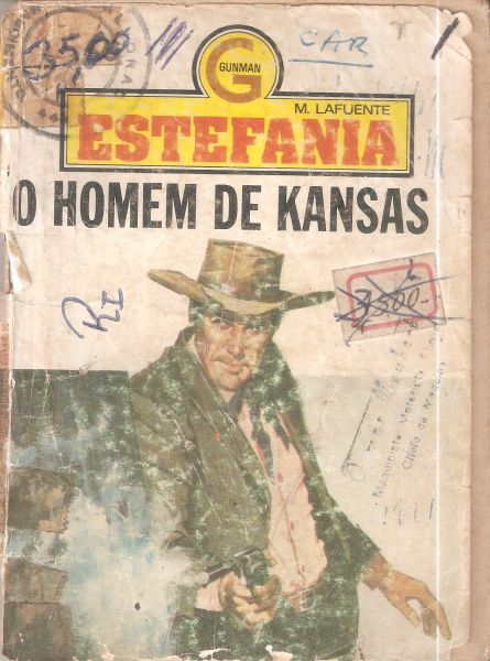 O homem do Kansas - Estefania - Bolsilivro de Faroeste - Cedibra