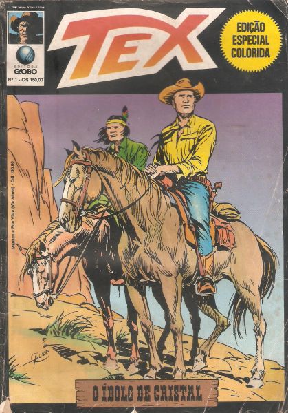 Tex Especial Colorido nº 01 – O ídolo de Cristal – Ed Globo