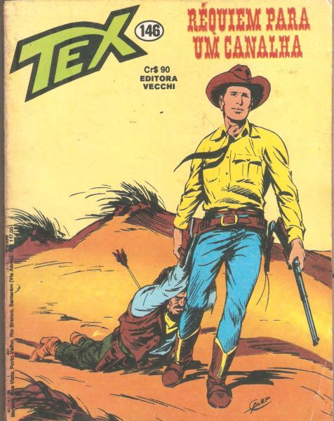 Tex nº 146 - Réquiem para um canalha (1 ed) m