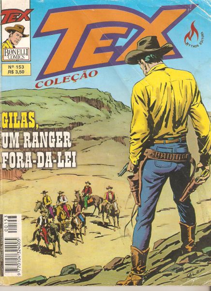 Tex Coleção nº 153 - Gilas, o ranger fora da lei