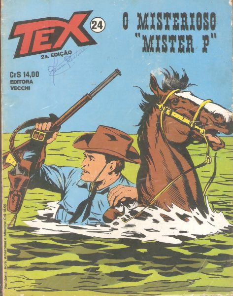 Tex n 024 – O misterioso “Mister P” (2 ed)