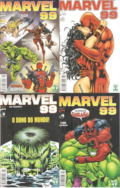 Marvel 99 - Números 01, 02, 03 e 04