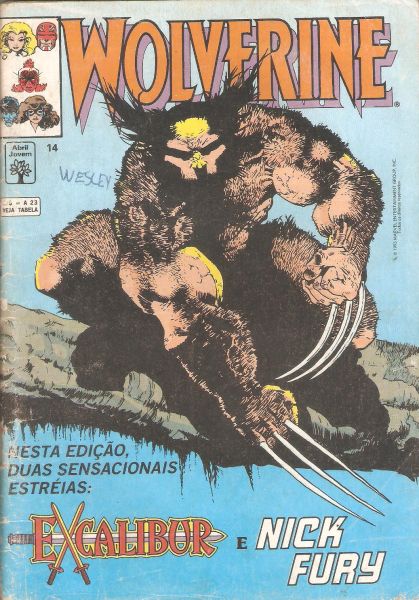 Wolverine nº 014 - abr/93 - Editora Abril