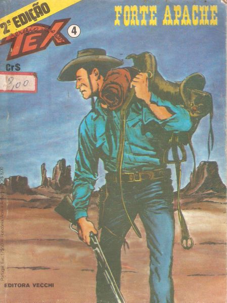 Tex n 004 - Forte Apache - 2 ed - Vecchi