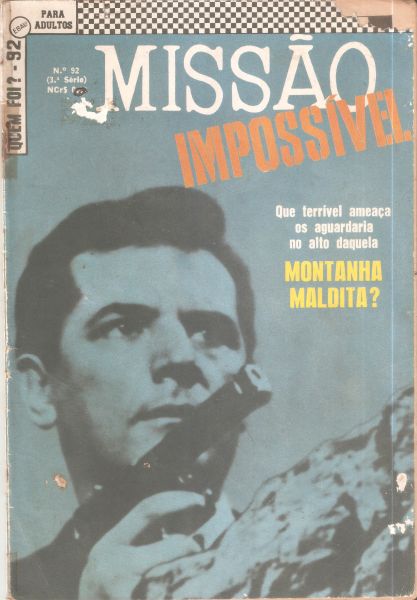 Quem foi? Nº 092 - Missão impossível - 3ª série - dez-jan 1965 - Ebal