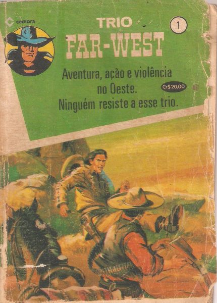 Trio Far-West – Três historias - Bolsilivro de Faroeste