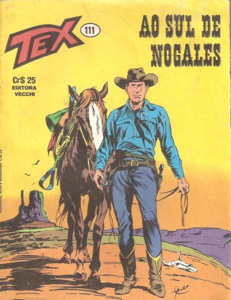 Tex nº 111 - Ao sul de Nogales - 1 ed - Vecchi