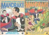 Mandrake - As grandes Aventuras nº 01 e nº 02 - Rio Gráfica
