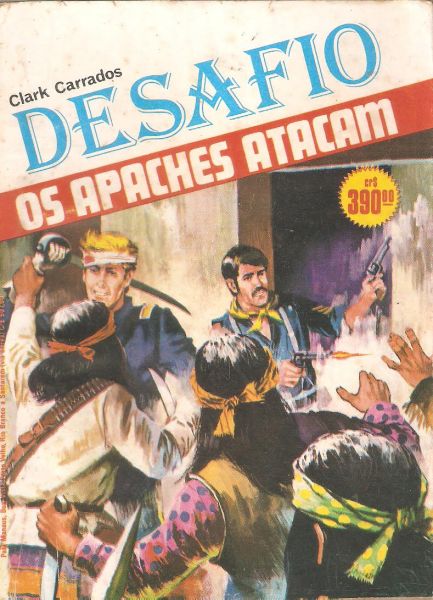 Os apaches atacam - Excelente Bolsilivro de Faroeste