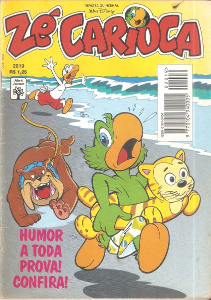 Zé Carioca nº 2019 - Caubóis de quintal - Editora Abril