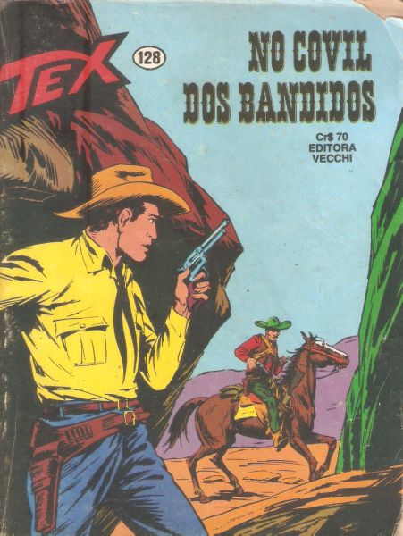 Tex nº 128 - No covil dos bandidos (1 ed) - Vecchi