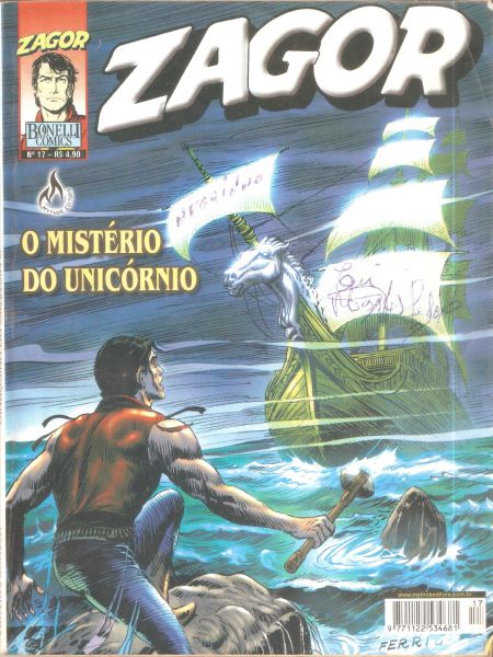 Zagor nº 017 - O mistério do unicórnio – Mythos - b