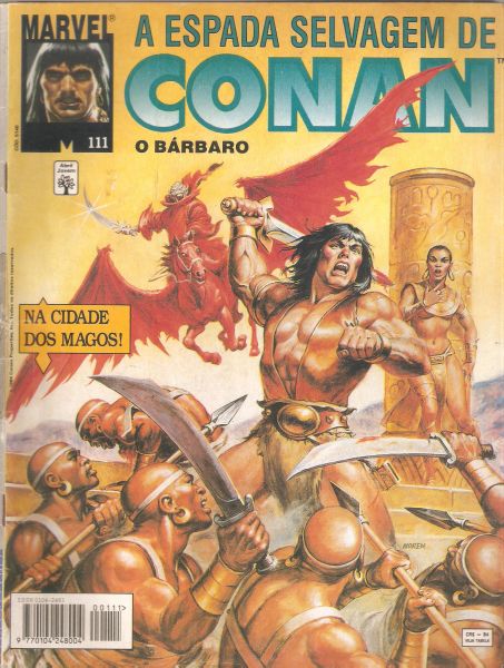 A Espada Selvagem de Conan nº 111 - Na cidade dos magos!