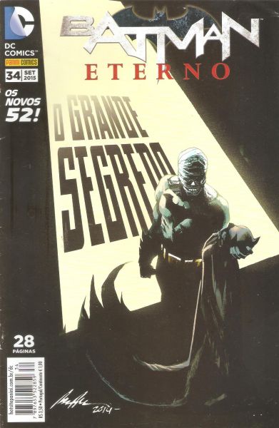 Batman Eterno nº 34 - O grande segredo - Panini