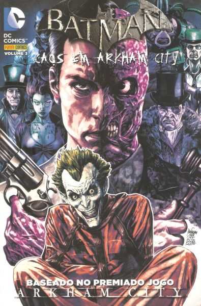 Batman - Caos Em Arkham City - Vol 3 - Panini Comics