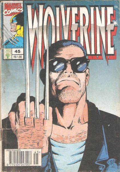 Wolverine nº 045 - set/95 - Editora Abril