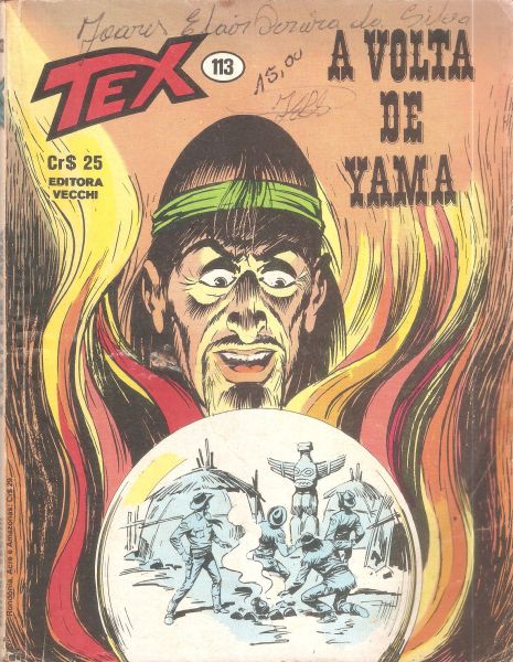 Tex nº 113 – A volta de Yama (1 ed)