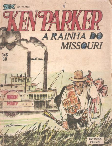 Ken Parker nº 23 - A rainha do Missouri - Vecchi