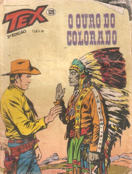 Tex n 129 - O ouro do colorado (2 ed)