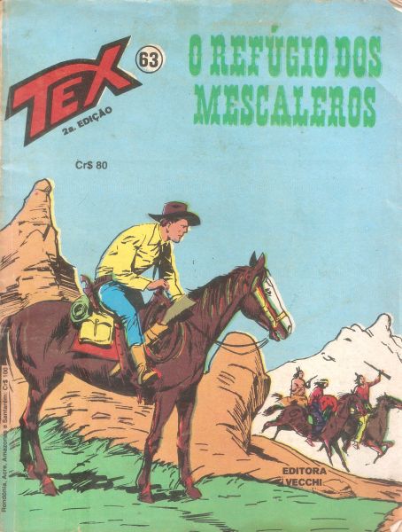 Tex n 063 - O refúgio dos mescaleros (2ed)