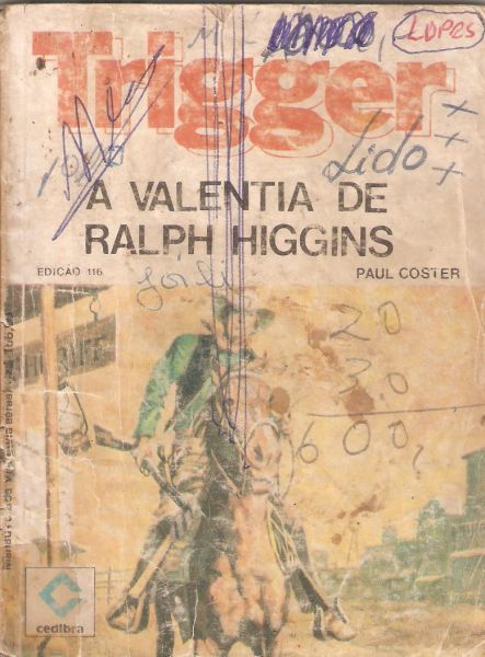 A valentia de Ralph Higgis - Bolsilivro de faroeste