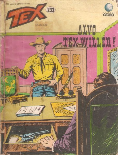 Tex nº 233 - Alvo Tex Willer - 1ed