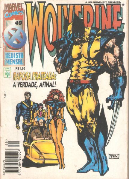 Wolverine nº 049 - mar/96 - Editora Abril