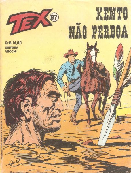 Tex nº 097 - Kento não perdoa - 1 ed - Vecchi