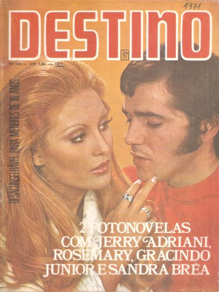 Destino nº 153 - 2 fotonovelas - 1971 - Rio Gráfica