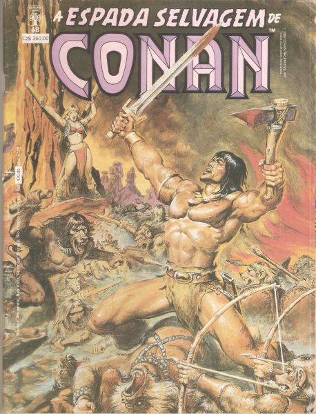 A Espada Selvagem de Conan nº 048 - A cidade das tormentas - out 88 - Editora Abril