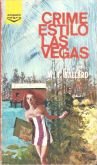 Crime estilo Las Vegas - Bolsilivro Policial - Ângulo Negro - ago 1968 - Ibis