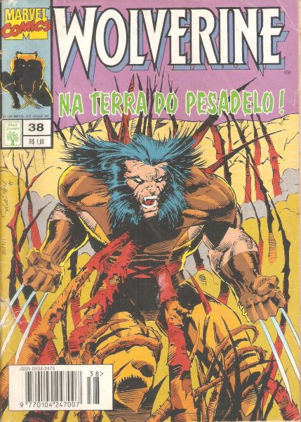 Wolverine nº 038 - abrr/95 - Editora Abril