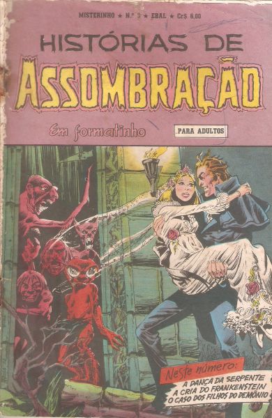 Misterinho nº 03 - Histórias de assombração - formatinho colorido - set out 77 - Ebal