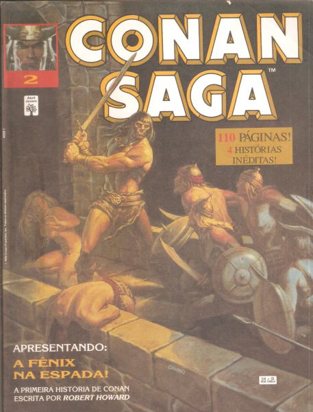 Conan Saga nº 002 - Jornada maldita - jun 1993 - Editora Abril